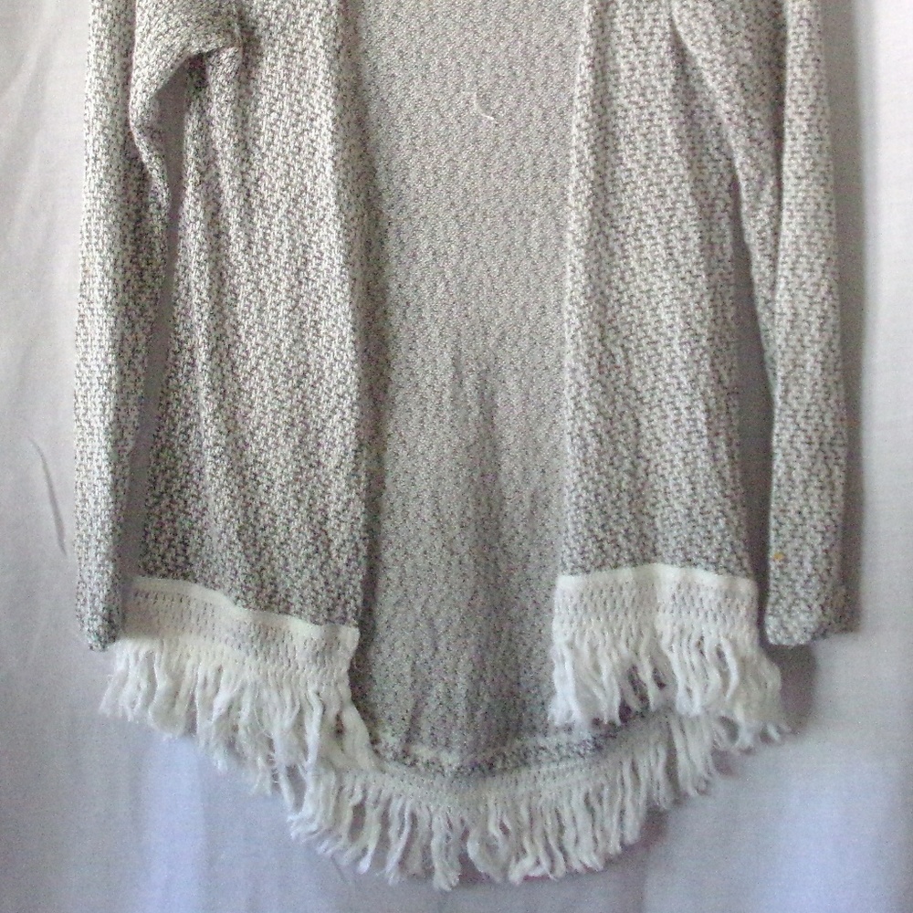 Super Cute Gray and White Sweater